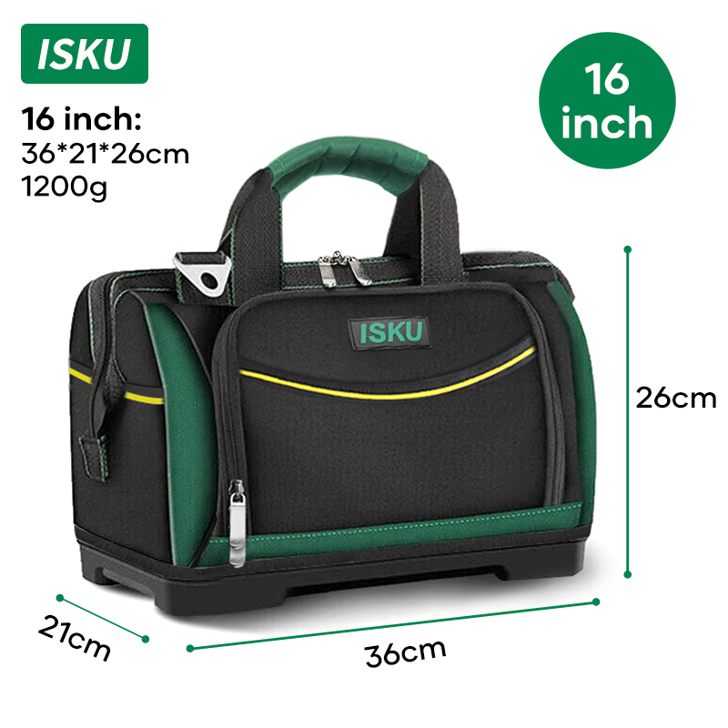 ISKU Tool Box 17inch 19 inch/Tool Bag 1418 inch Kain Oxford Tebal Kuat