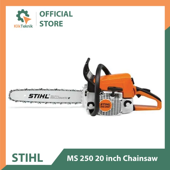 STIHL MS250 20 inch Mesin Gergaji Kayu Chainsaw Potong Kayu | Lazada ...