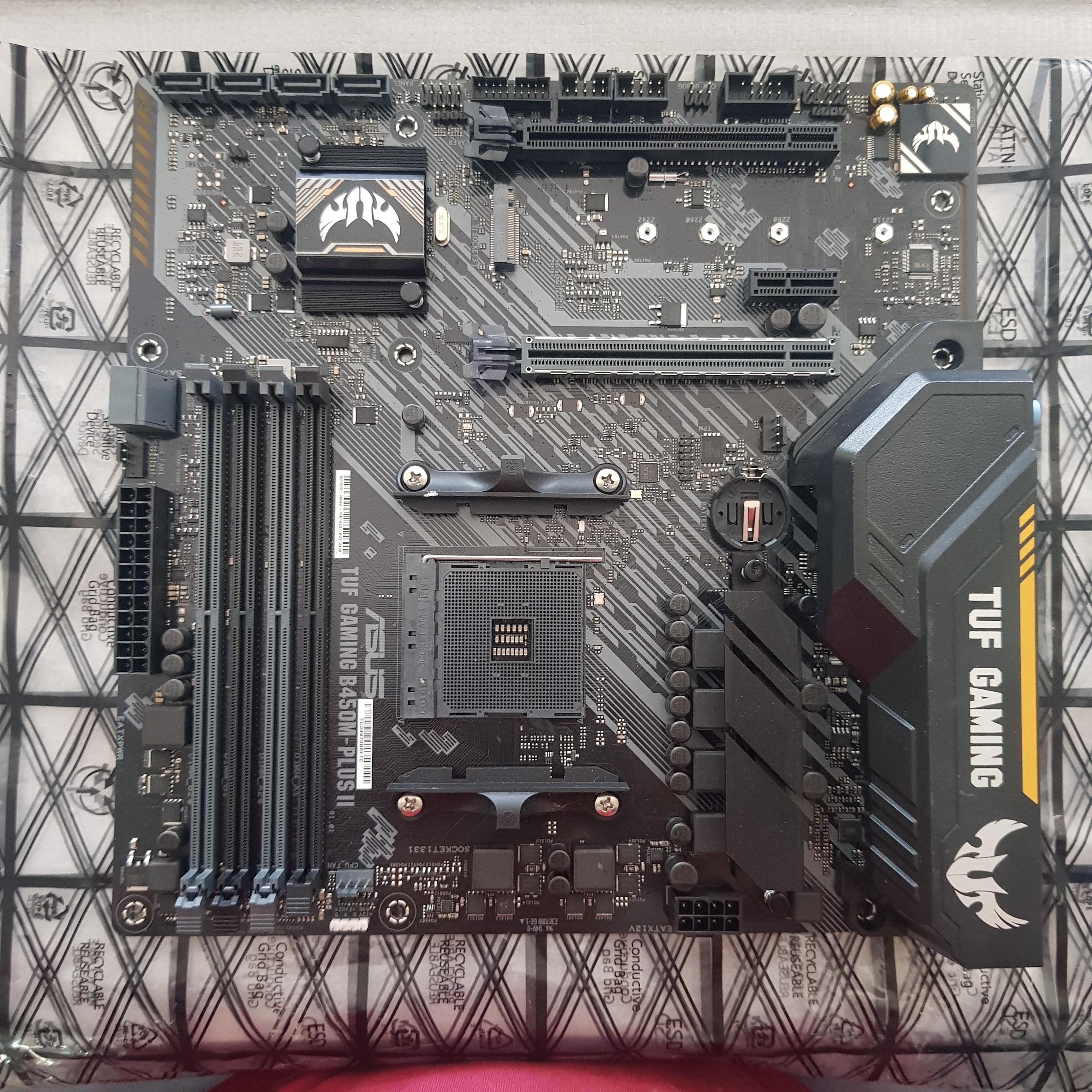 ASUS TUF GAMING B450M-PLUS II Gaming Motherboard AM4 | Lazada Indonesia