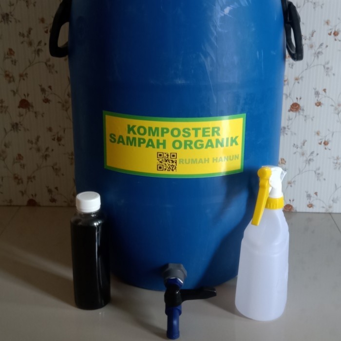 Komposter Tong Biru 30 Liter | Lazada Indonesia