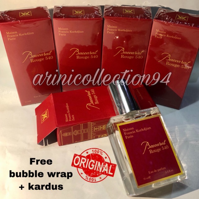 jual parfum baccarat rouge 540 original