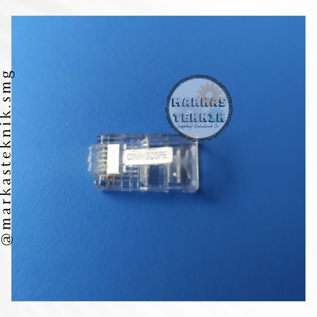 COMMSCOPE Connector RJ 45 Cat 5 / Konektor RJ45 Cat5 COMMSCOPE | Lazada ...