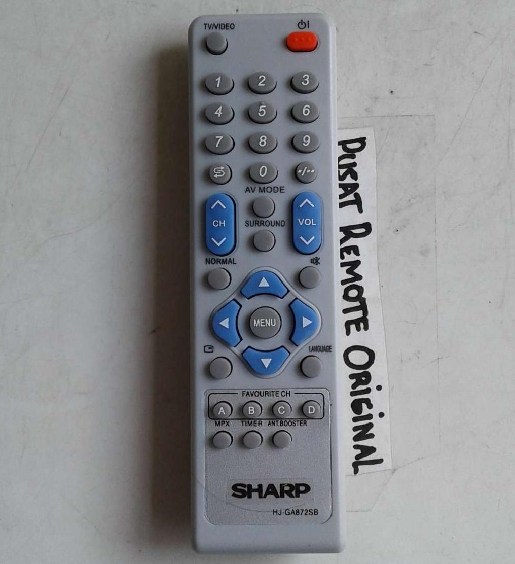 REMOTE REMOT TV SHARP ALEXANDER TABUNG SEPERTI ORIGINAL