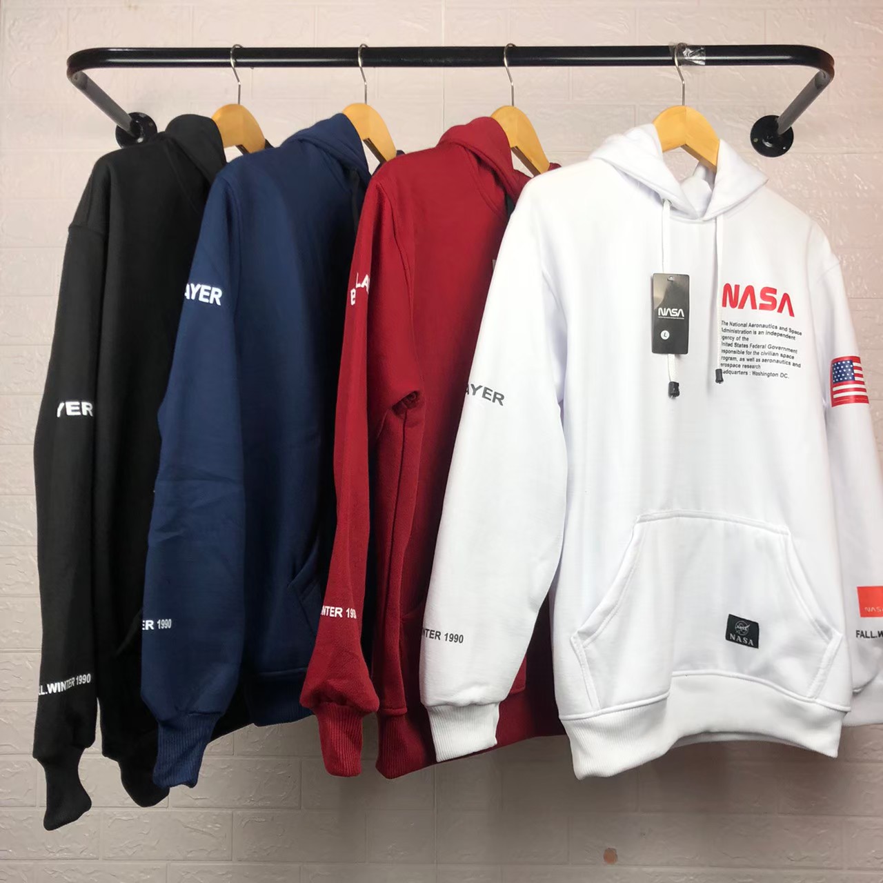 hoodie nasa asli