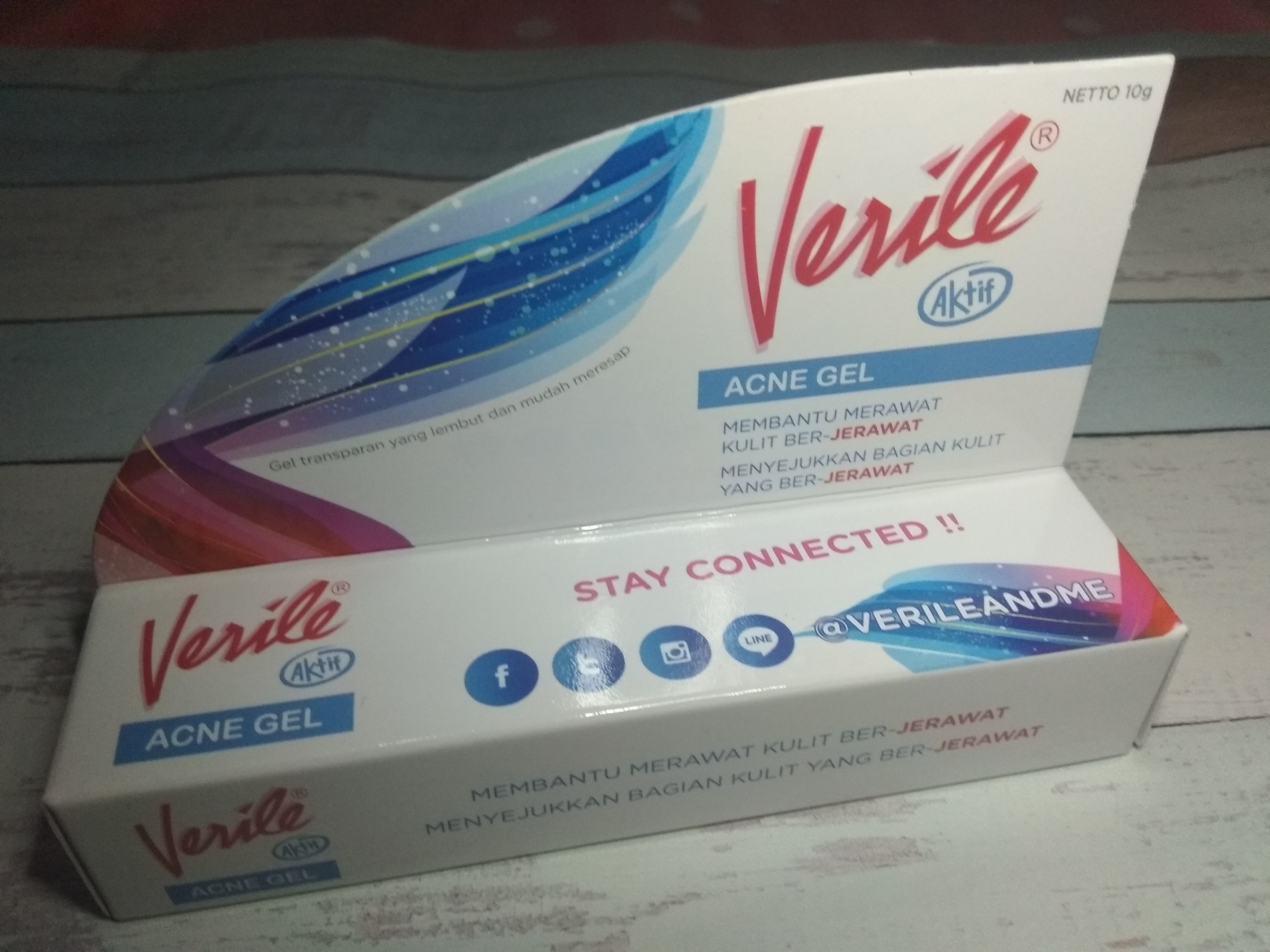 Verile Acne Gel 10 Gr Menghilangkan Jerawat Aktif Lazada Indonesia