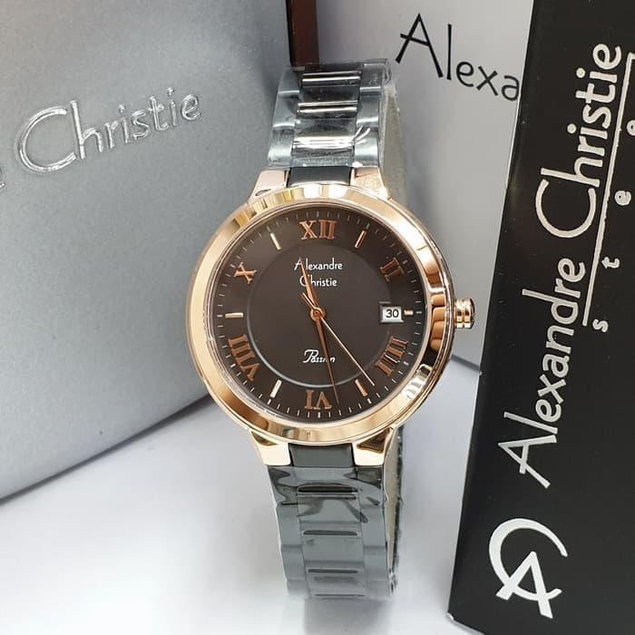 ALEXANDRE CHRISTIE AC 2781 WANITA PASSION ROSEGOLD BLACK ORIGINAL