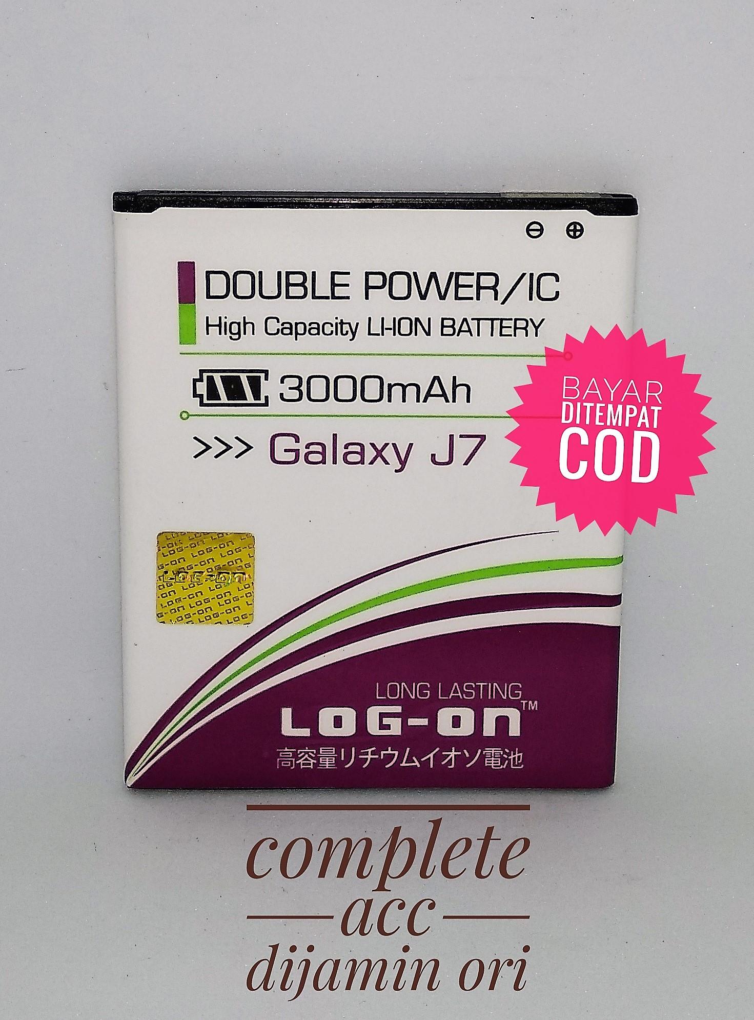 Baterai Battery Batre Samsung J7 / J4 Log on double power