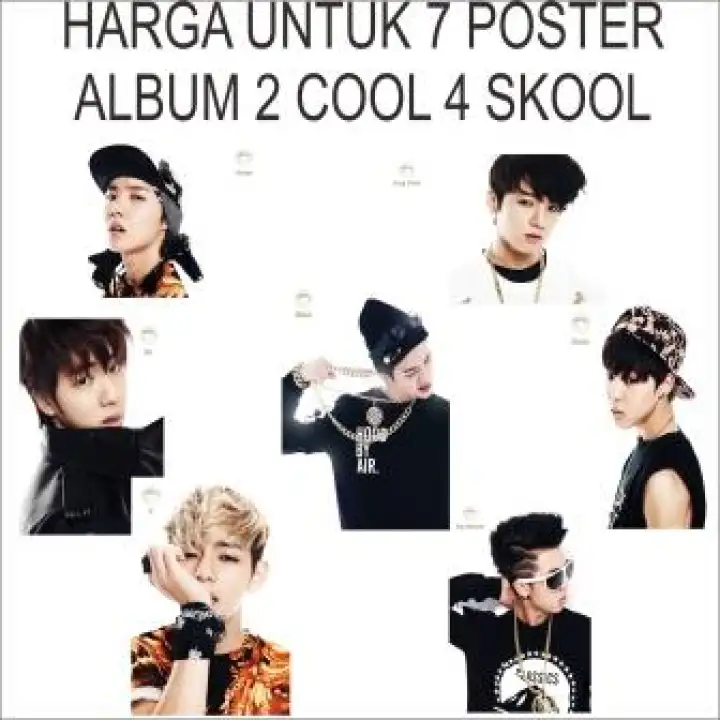 Poster Boyband Kpop Bts Lazada Indonesia