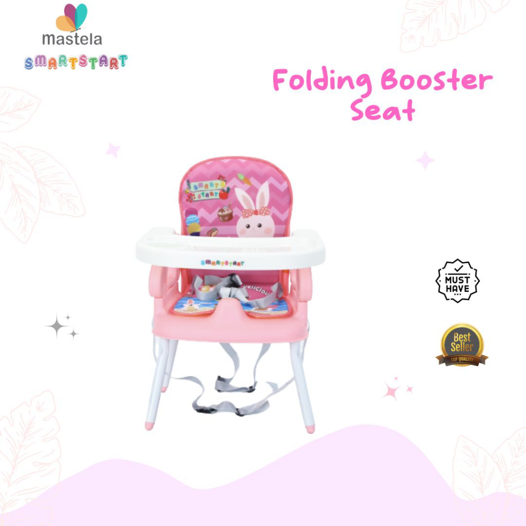 Mastela folding outlet booster seat