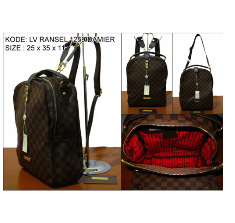 Jual ransel mini lv ransel wanita backpack fashion tas batam tas import di  lapak ari4