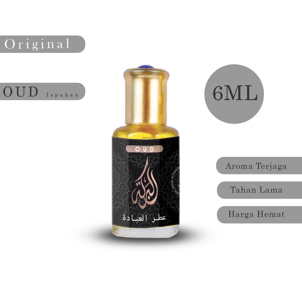 Minyak Wangi OuD Ispahan Original AlBarokah Parfum Ibadah Roll On