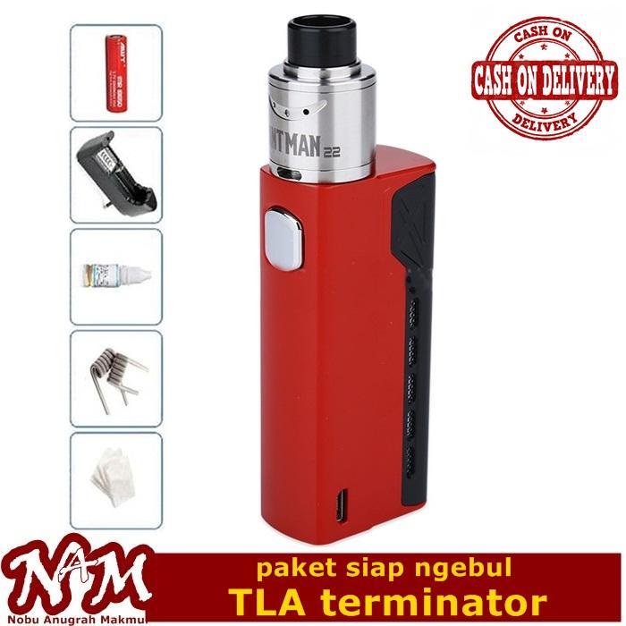 NAM - Paket Siap Ngebul Vape Murah TLA Terminator Rokok Elektrik Vape TLA + Free Baterai Kabel Data Coil Liquid Kapas NAM - Paket Siap Ngebul Vape Murah TLA Terminator Rokok Elektrik Vape TLA + Free Baterai Kabel Data Coil Liquid Kapas