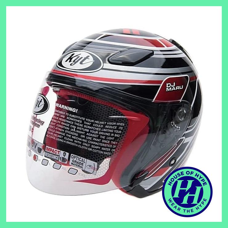 Helm Motor Kyt Dj Maru Sticker #12 Fullface - helm kyt / helm kyt full face / helm kyt full face murah / helm kyt half face double visor / helm kyt dj maru / helm kyt k2r / helm kyt 2 vision / helm kyt half face / helm kyt r10 / helm keren