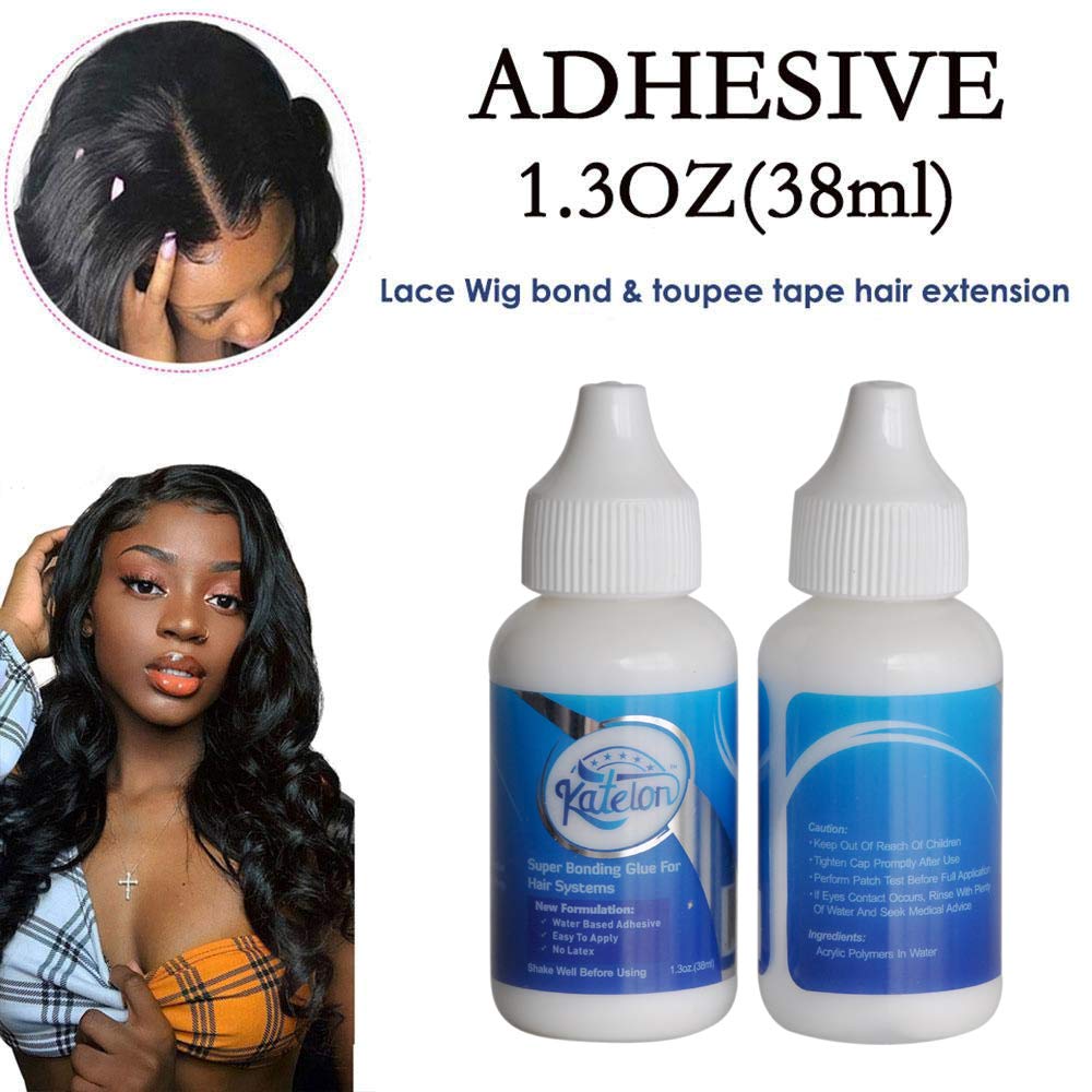 Lem Cair untuk Toupee Rambut Palsu Wig Hair System Lem Cair