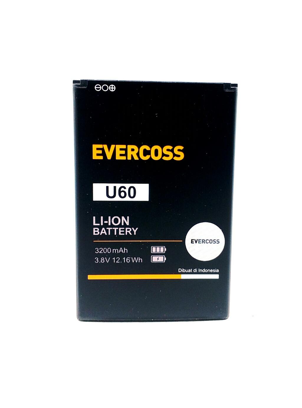 Baterai Handphone Evercoss U60 E82 Batre Battery Original
