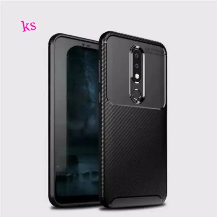 Case Nokia 6 1 Plus X6 Luxury Carbon Fiber Softcase Lazada Indonesia