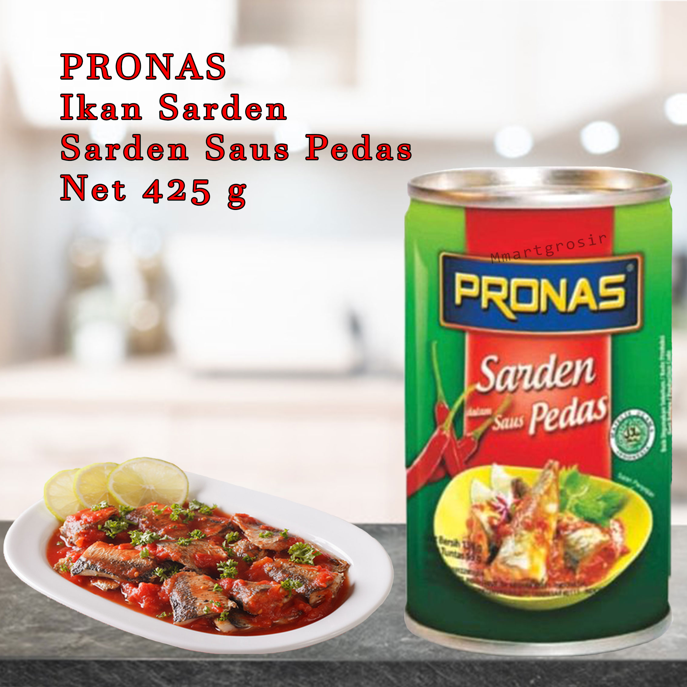 PRONAS SARDEN DALAM SAUS PEDAS 425g | Lazada Indonesia