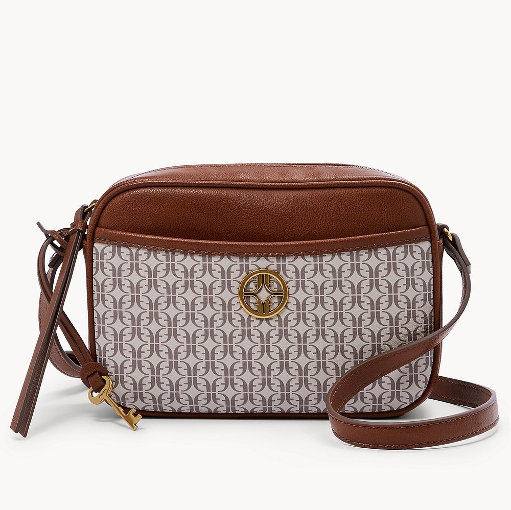 Fossil Brennon Camera Bag Taupe Tan SHB2947939 Lazada Indonesia