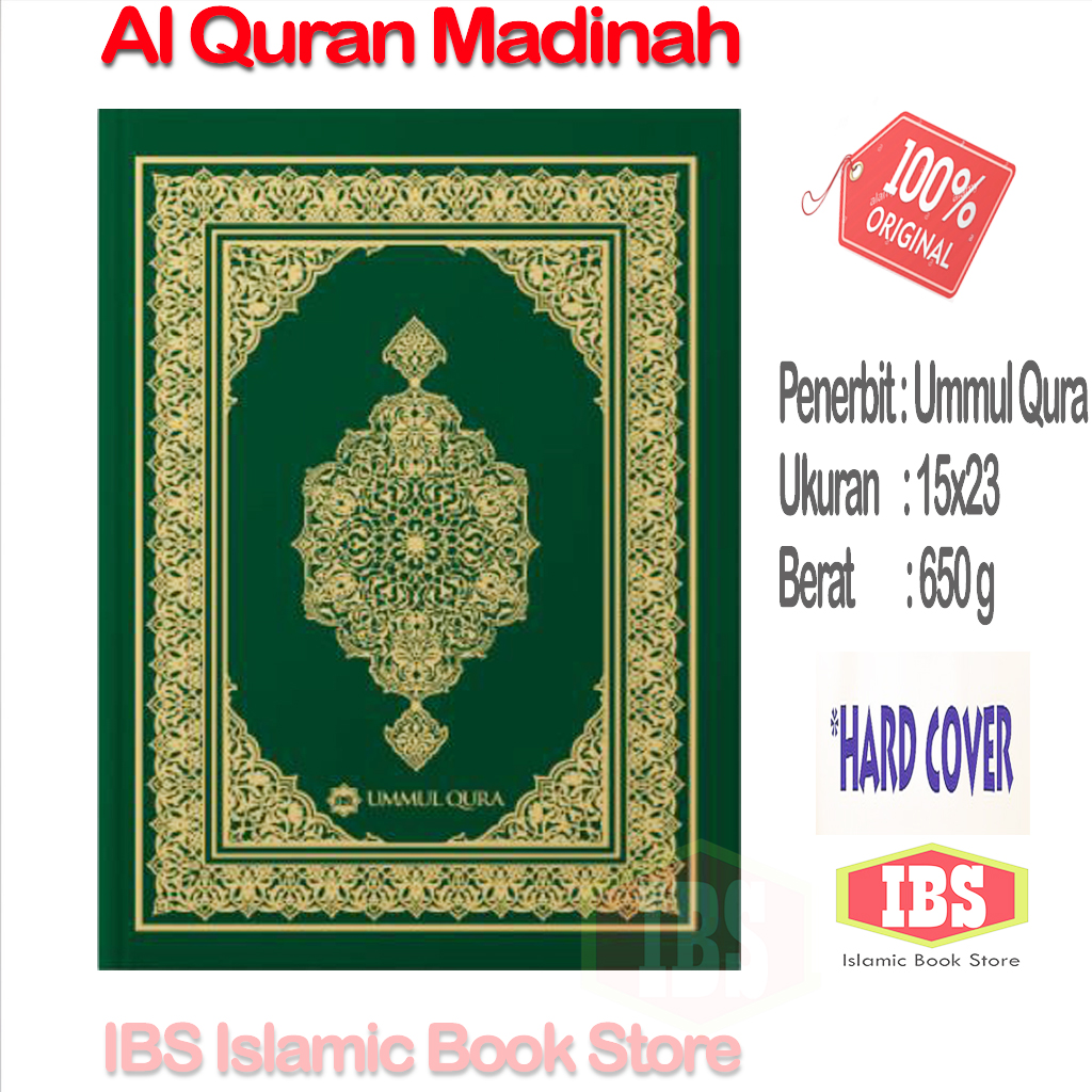 Al Quran Madinah Non Terjemah / Khat Madinah Rasm Utsmani Ummul Qura