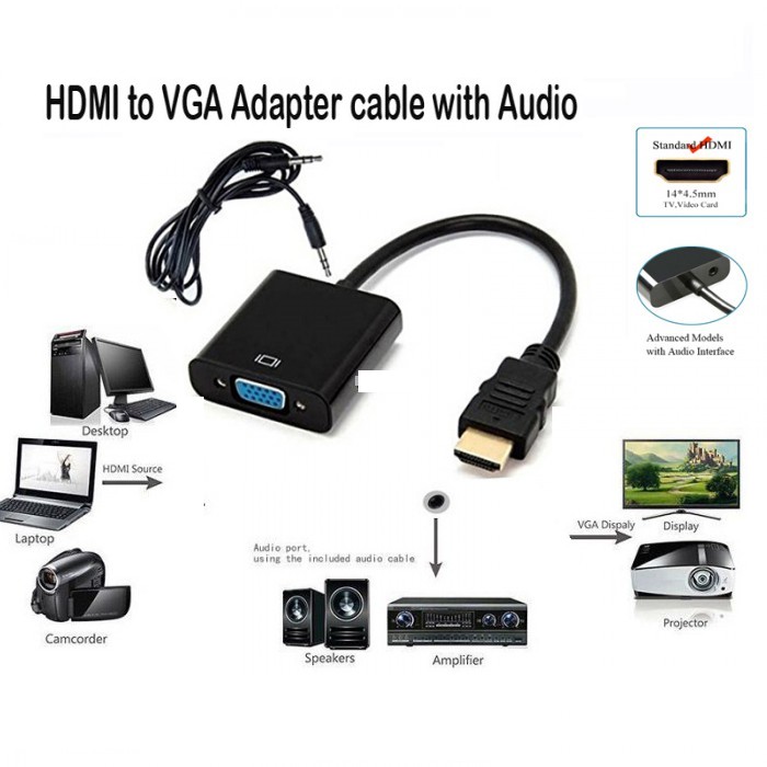 Jual Kabel Hdmi Audio Jack Terbaru 