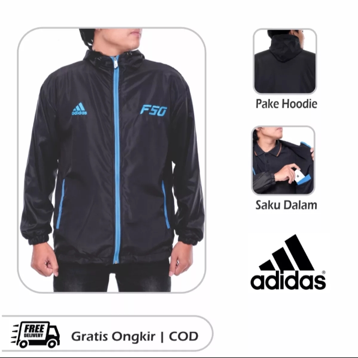 jaket tracker adidas f50