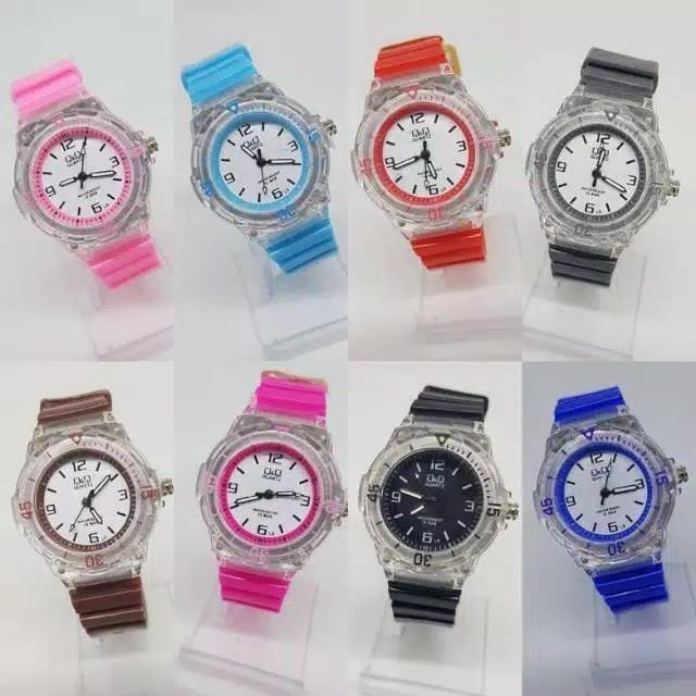 jam wanita Q&Q VP3 kecil Ruber