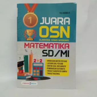 Buku Juara Osn Olimpiade Sains Nasional Matematika Untuk Sd Mi