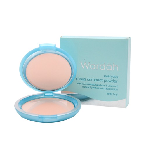WARDAH Compact Powder 14gr / Makeup Wajah / Bedak Wajah