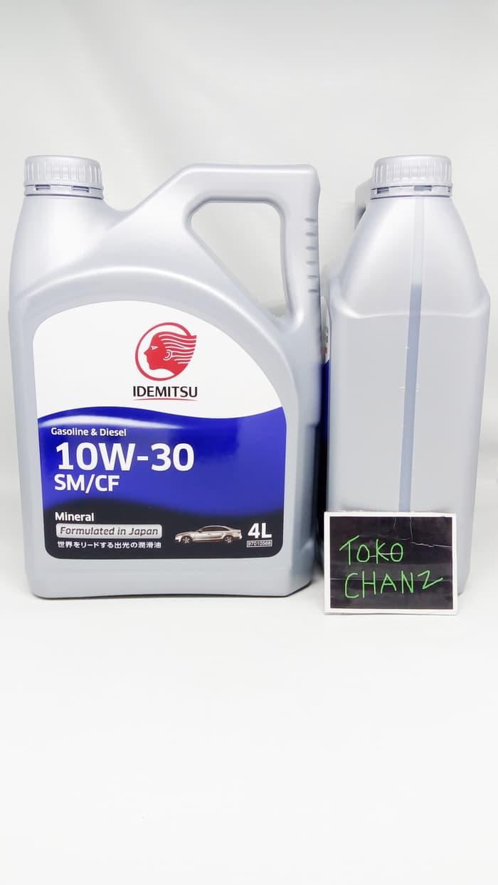 Oli MOBIL Idemitsu 10w30 SM/CF 4LTR 1000% ASLI
