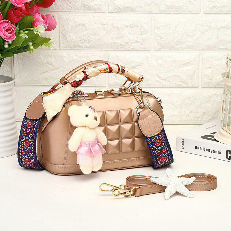 LB 413 Tas Doctor Jelly Studded 066-1 Talipanjang 2pcs