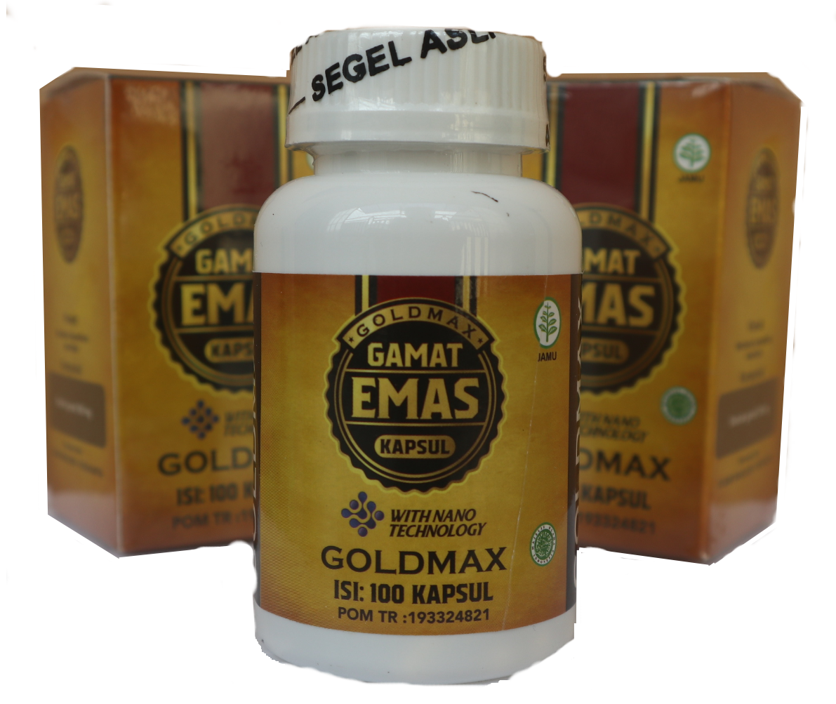 Goldmax Gamat Emas Kapsul With Nano Technologi 100 Original Lazada