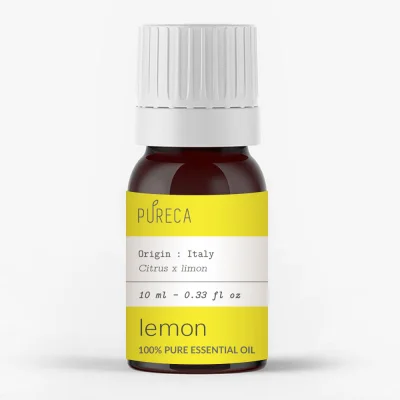 PURECA Essential Oil Lemon Esensial Atsiri Aroma Terapi EO Diffuser Humidifier 100% Pure Natural