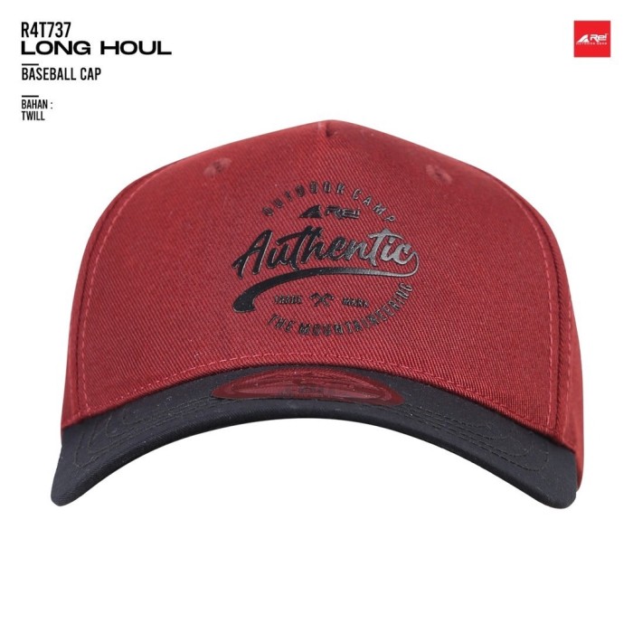 Rei Topi Pria Long Houl 02 Arei Outdoorgear Baseball hat NAVY