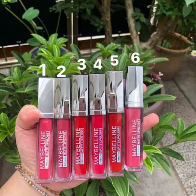 harga maybelline 24 hours matte lipgloss