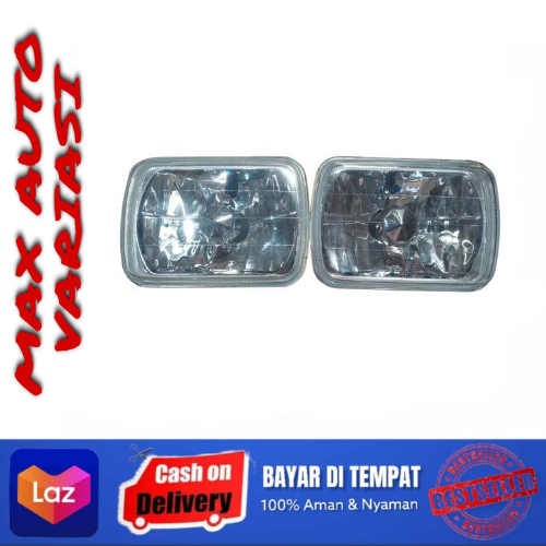 Lampu Headlamp Head Lamp Kotak 7 Inch Crystal Mobil Universal L300 Panther kotak Lazada Indonesia