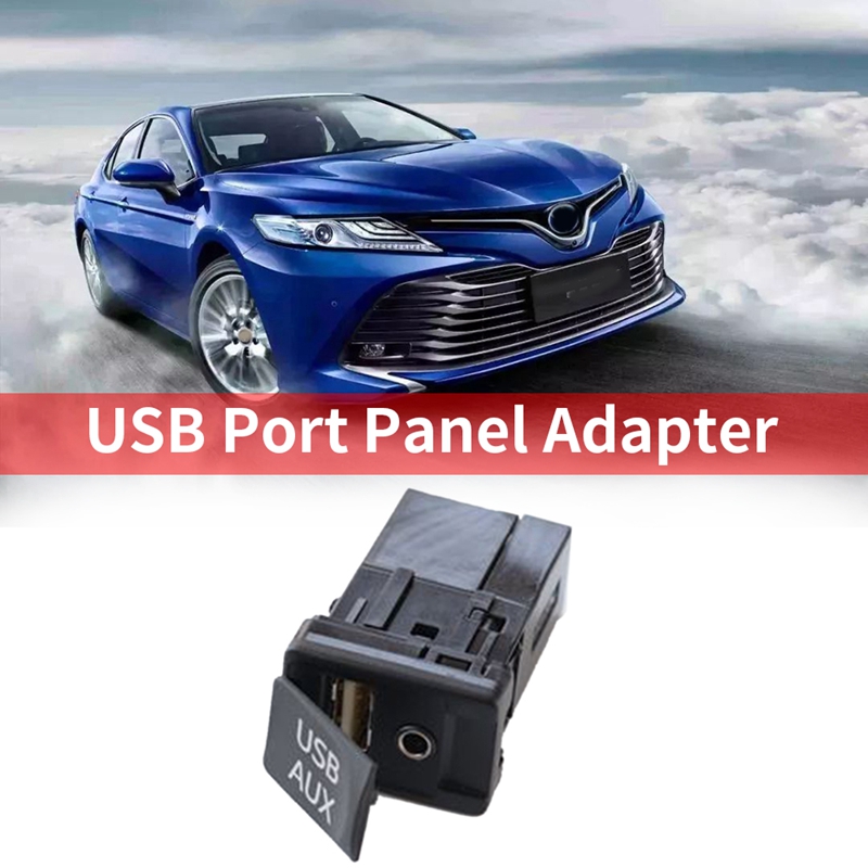 【Ready Stock&COD】Car Dash Flush Mount USB Port Panel Adapter for Toyota