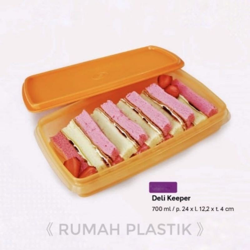DELI KEEPER TUPPERWARE 700ML [sc01] Lazada Indonesia