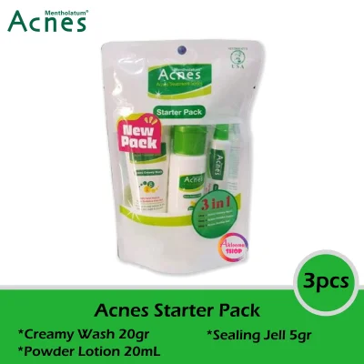 Acnes Starter Pack - Paket Perawatan Wajah Berjerawat