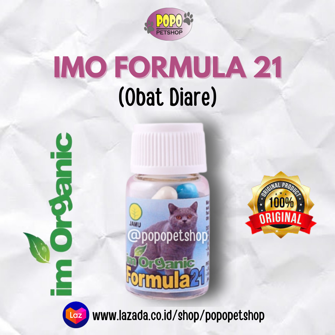 Obat Diare Diarrhea Mencret IMO I'm Organic Formula 21 Original