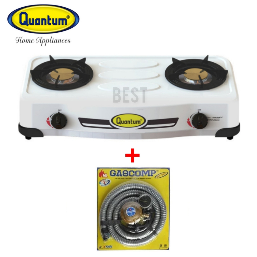 quantum kompor gas 2 tungku qgc 201 dmpc