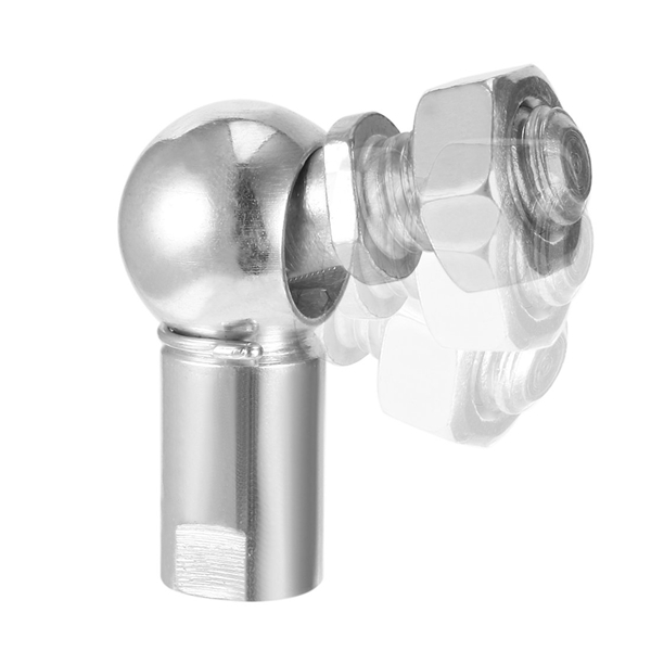 CS8, Rod End Ball Bearing with Stud, M5X0.8mm Carbon Steel Right Hand