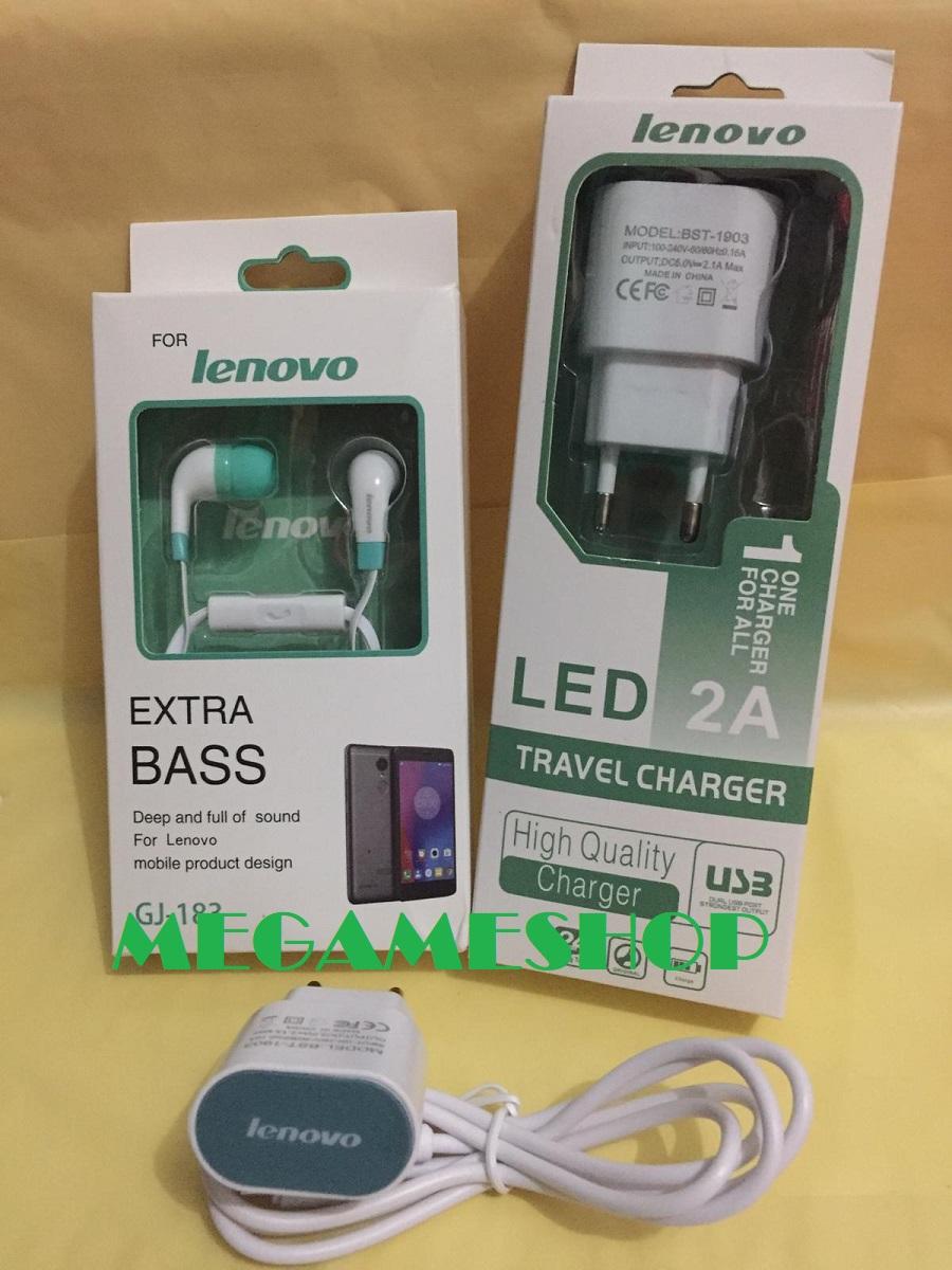 Super Promo Charger LENOVO 2.1 A LED FREE Headset EXTRA BASS LENOVO Carger Casan Chasan Cash Fast Charger FastCarger FasChager Pengisi daya Fast Charging Cas For ALL TIPE A6000Plus / A7000 / A6010 / A1000 / A2010 / Lemon 3 / A369i / K3 A859 / A889_MG27
