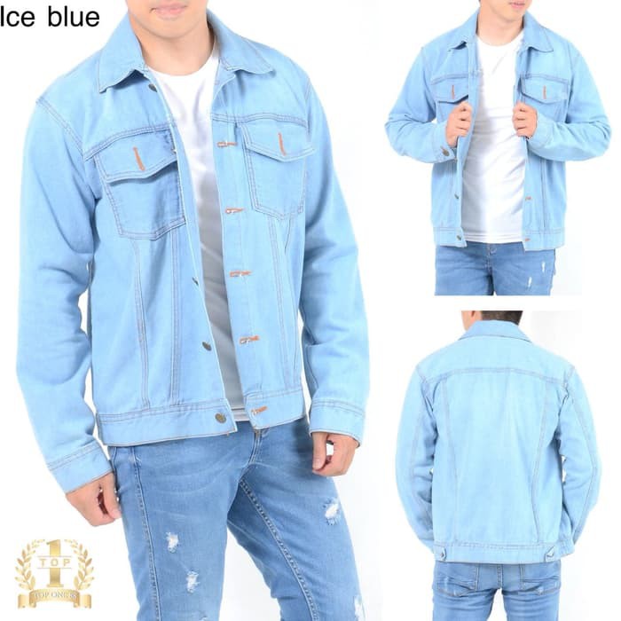 jaket denim levis pria