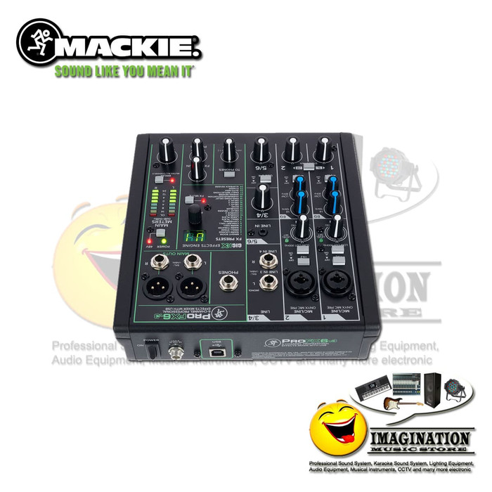Mackie ProFX6v3 6-channel Mixer with USB and Effects | Lazada