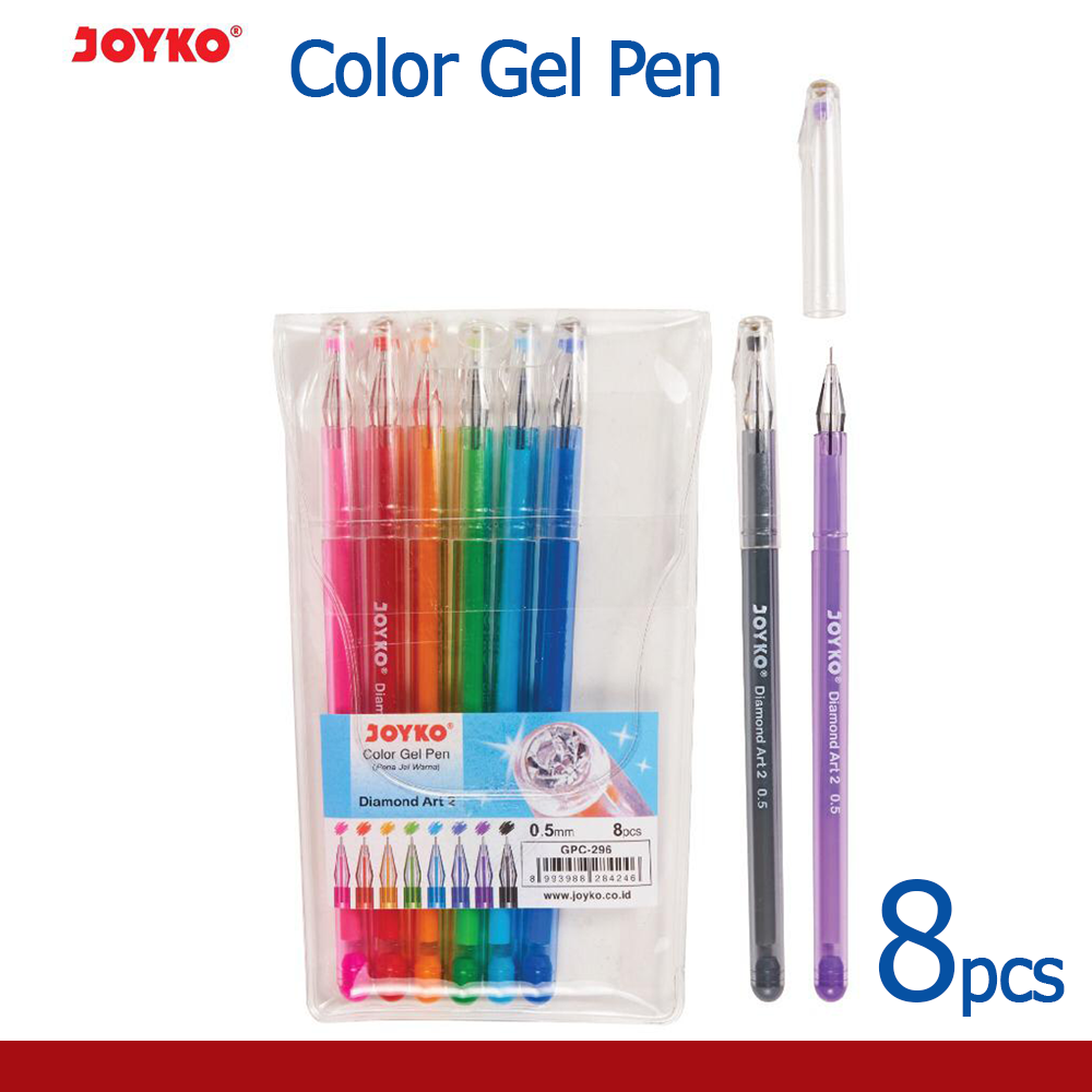 joyko Color Pen Color Gel Pen GPC-296 (Diamond Art)