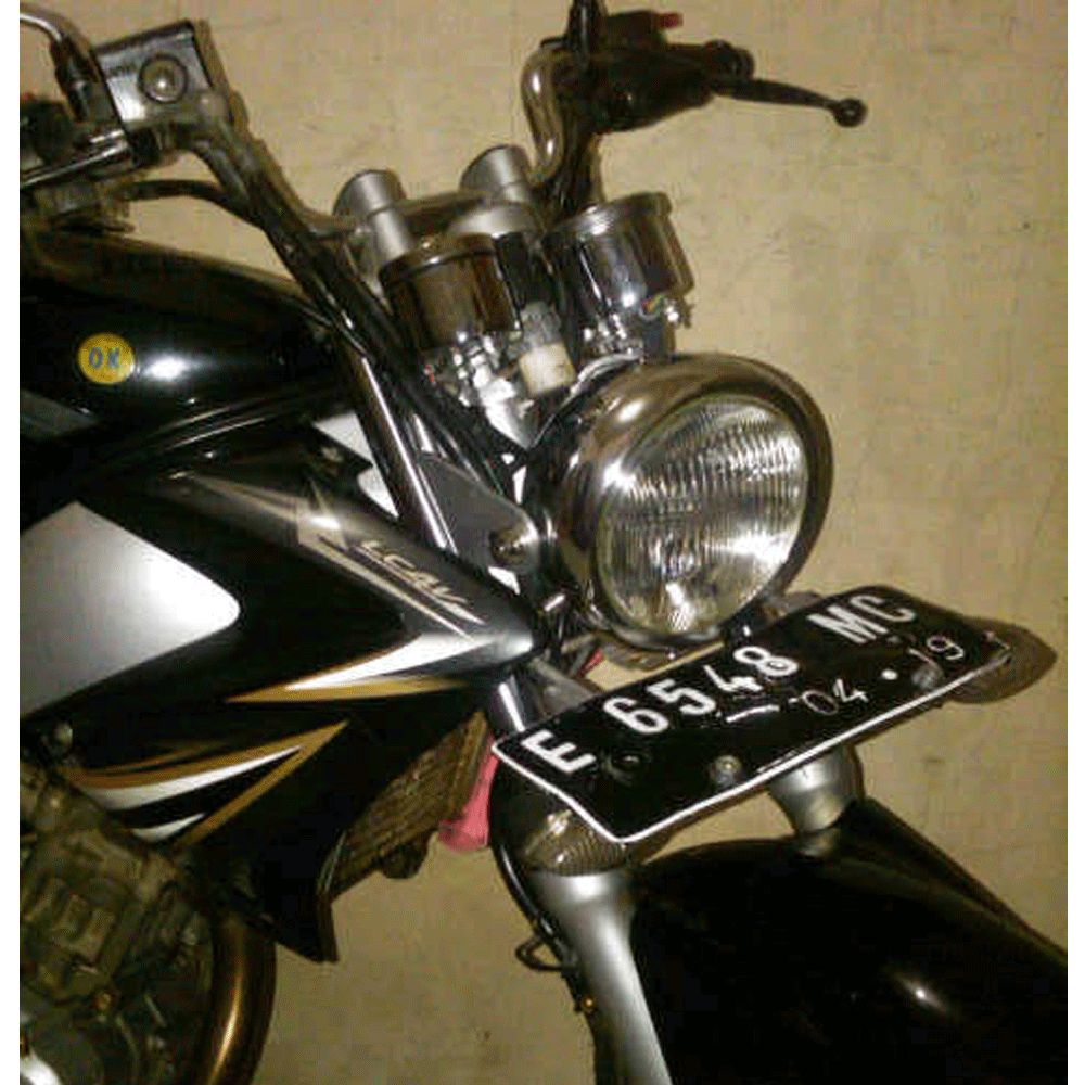 COD Breket Bereket Bracket Pesek Lampu Motor Old Vixion OVI 7 Inch Variasi Modifikasi Untuk Lampu Bulat Motor Bikers Original Cadel Bandung Bonus Stiker Lazada Indonesia