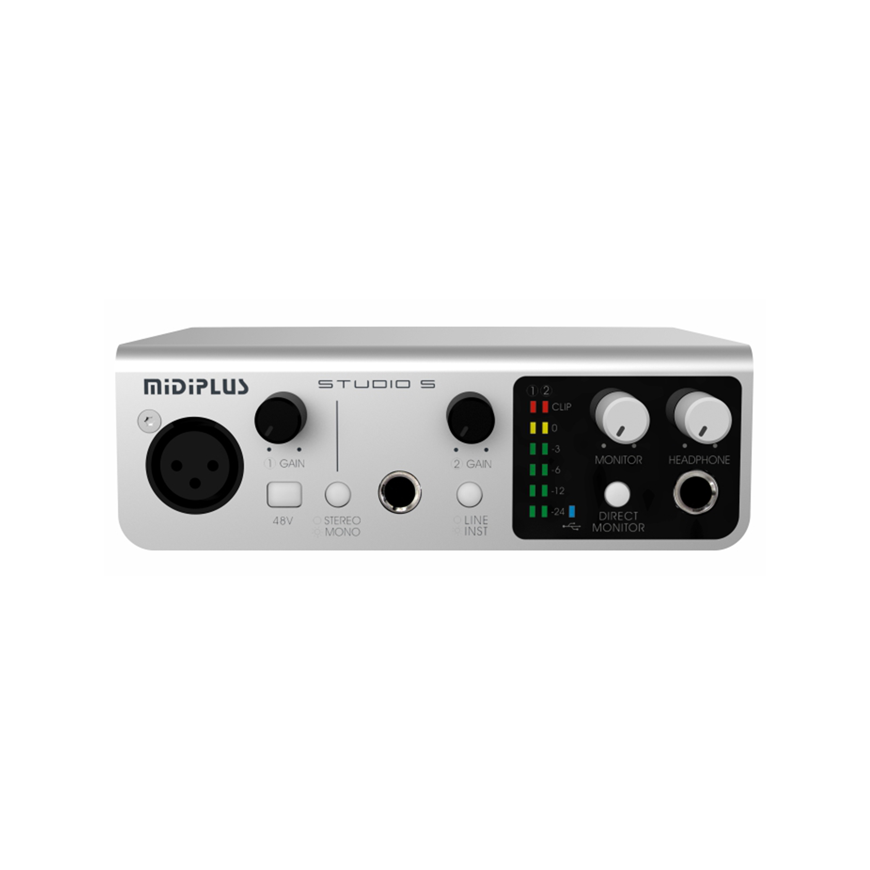 [Ready Stock] MIDIPLUS STUDIO S USB Audio Interface Lazada Indonesia