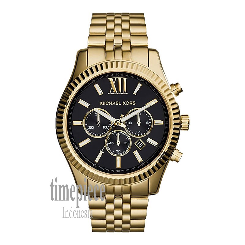michael kors watch lexington gold