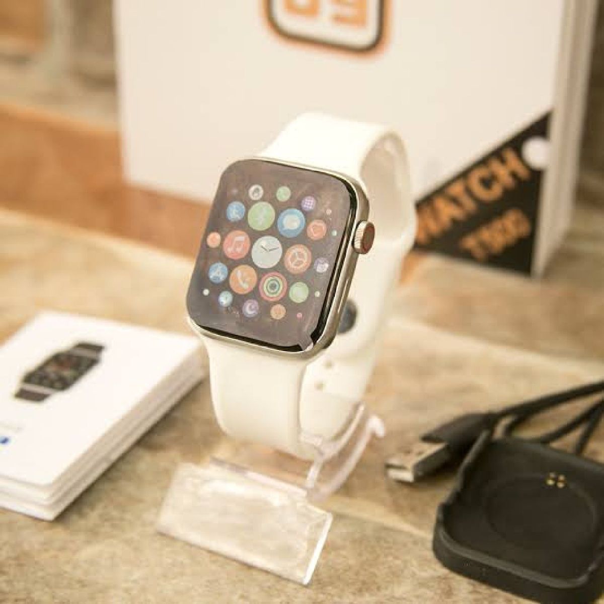 Jam Tangan Bisa Ganti Wallpaper Smartwatch T500 dan T55 Series Lazada Indonesia