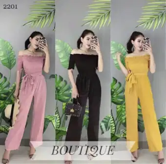 baju jumpsuit lazada